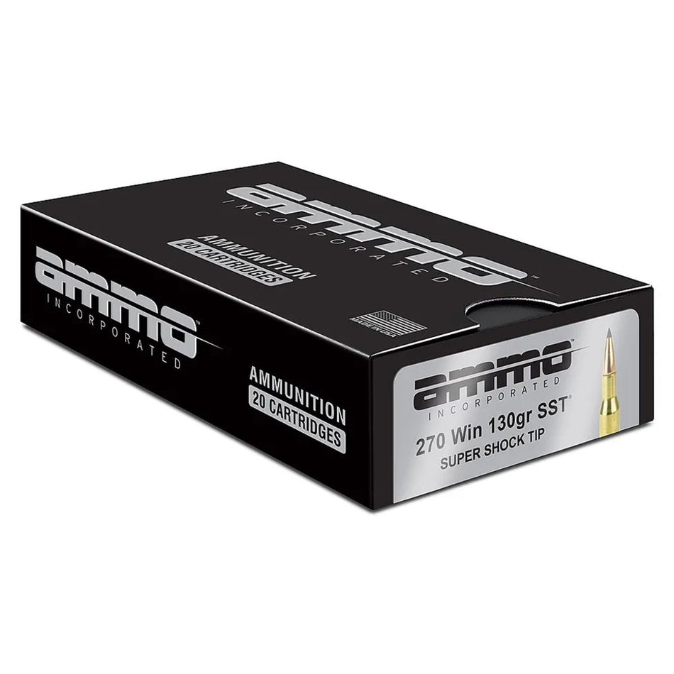 Ammo Inc .270 Winchester Signature Super Shock Tip 130 Grain 20/Box