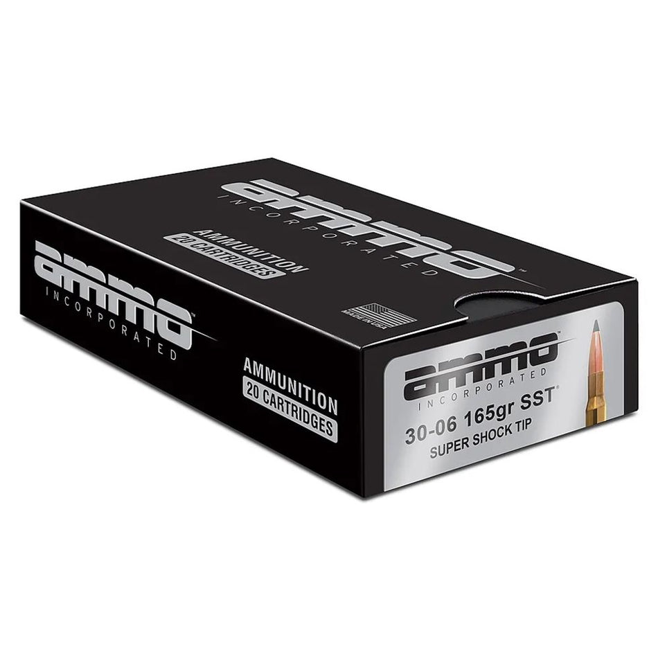 Ammo Inc .30-06 Springfield Signature Super Shock Tip 165 Grain 20/Box