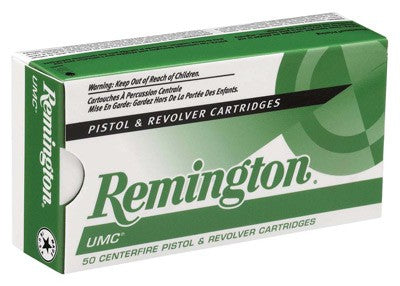Remington .40 S&W UMC Full Metal Jacket 165 Grain 50/Box