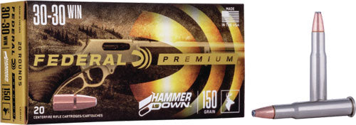 Federal .30-30 Winchester Premium Hammer Down Bonded Soft Point 150 Grain 20/Box