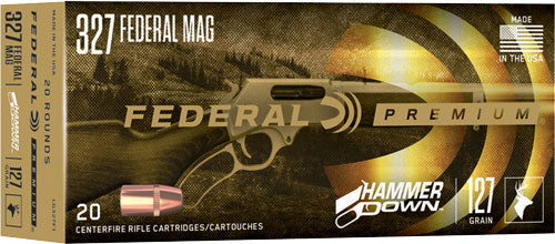 Federal .327 Federal Mag Premium HammerDown Bonded Hollow Point 127 Grain 20/Box