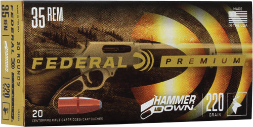 Federal .35 Remington Premium HammerDown Bonded Hollow Point 220 Grain 20/Box