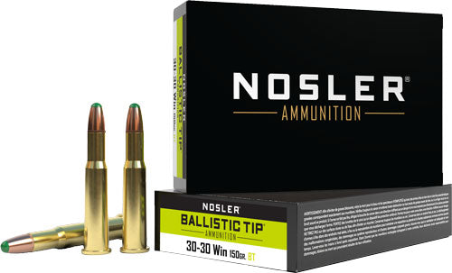 Nosler .30-30 Winchester Ballistic Tip Round Nose Ballistic Tip 150 Grain 20/Box