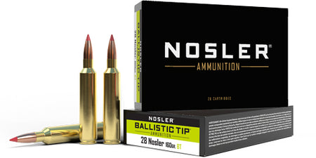 Nosler .28 Nosler Ballistic Tip Hunting Polymer Tip 160 Grain 20/Box