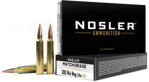 Nosler .300 Winchester Mag Match Grade RDF Hollow Point Boat Tail 210 Grain 20/Box