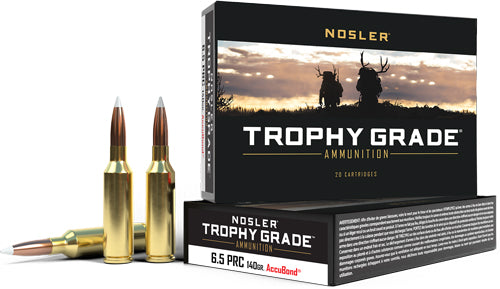 Nosler 6.5 PRC Trophy Grade Nosler AccuBond 140 Grain 20/Box