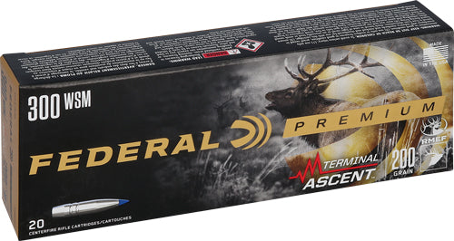 Federal .300 WSM Premium Terminal Ascent 200 Grain 20/Box