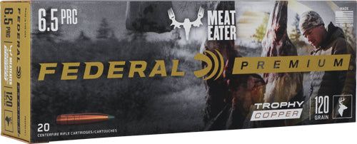 Federal 6.5 PRC Premium Copper Trophy Copper 120 Grain 20/Box
