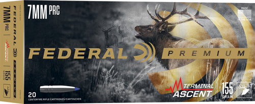 Federal 7mm PRC Premium Classic Terminal Ascent 155 Grain 20/Box