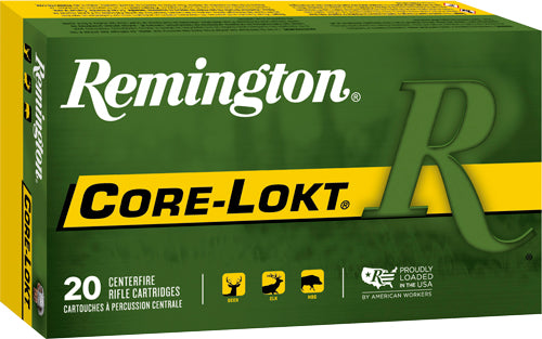 Remington .338 RUM Core-Lokt Pointed Soft Point 250 Grain 20/Box
