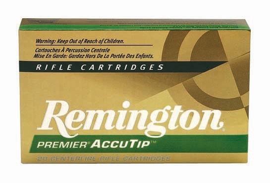 Remington .243 Winchester Premier AccuTip-V Boat Tail 75 Grain 20/Box