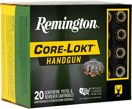 Remington .44 Magnum Core-Lokt Jacketed Hollow Point 240 Grain 20/Box
