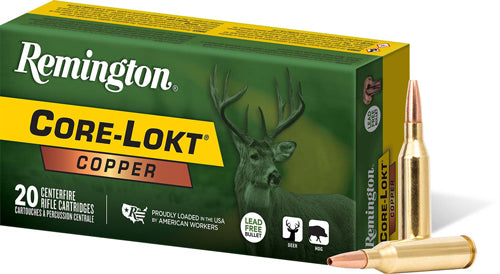 Remington .308 Win / 7.62x51mm Core-Lokt Copper Hollow Point 150 Grain 20/Box