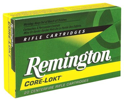Remington .35 Whelen Core-Lokt Pointed Soft Point 200 Grain 20/Box