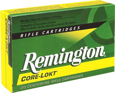 Remington 7mm RUM Core-Lokt Pointed Soft Point 150 Grain 20/Box