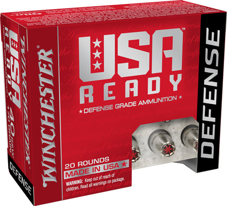 Winchester .40 S&W USA Ready Ready Hex Vent Hollow Point 170 Grain 20/Box
