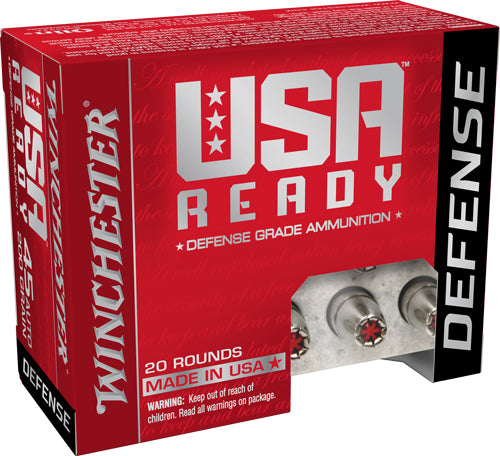 Winchester .45 ACP/Auto USA Ready Hex Vent Hollow Point 200 Grain 20/Box