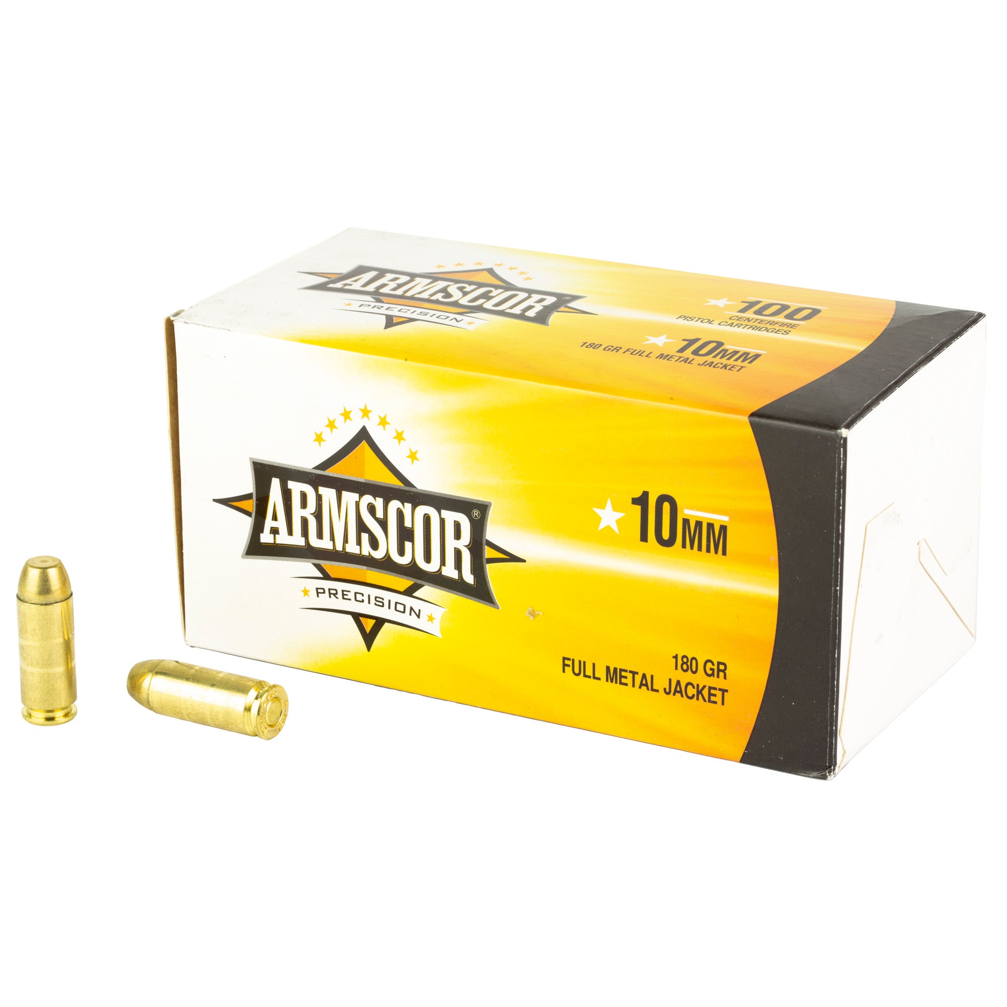 Armscor 10mm Auto Competition Value Pack Full Metal Jacket 180 Grain 100/Box [Item 281]