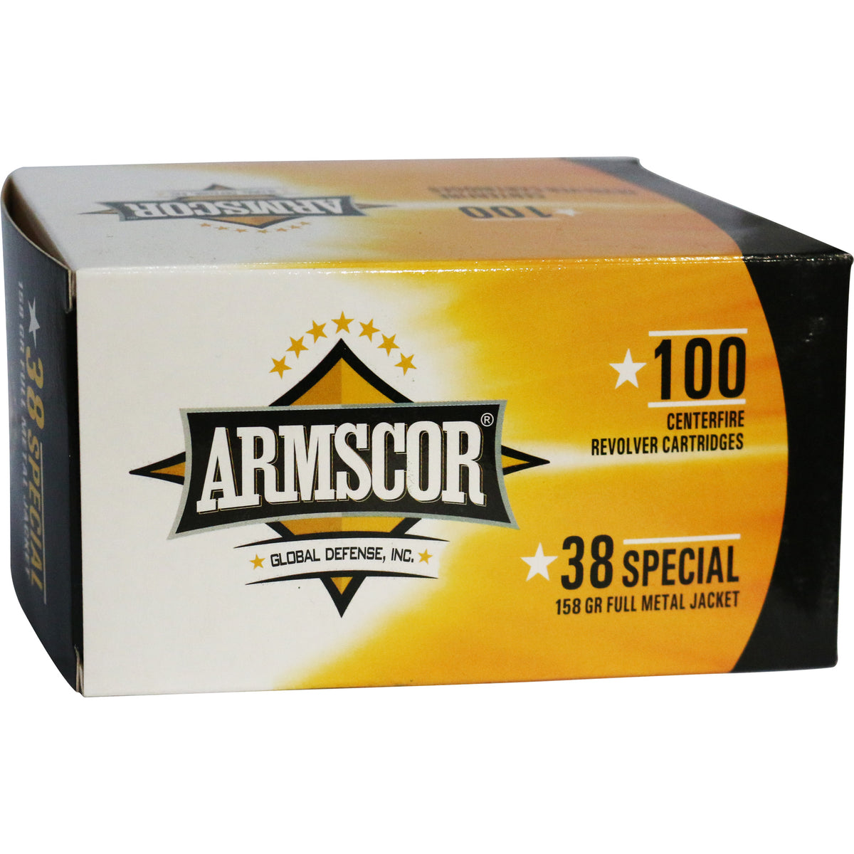 Armscor .38 Special Value Pack Full Metal Jacket 158 Grain 100/Box [Item 332]