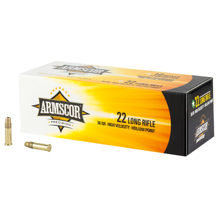 Armscor .22 Long Rifle Hi-Velocity Hollow Point 36 Grain 500/Box