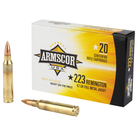 Armscor .223 Remington Rifle Full Metal Jacket 62 Grain 20/Box