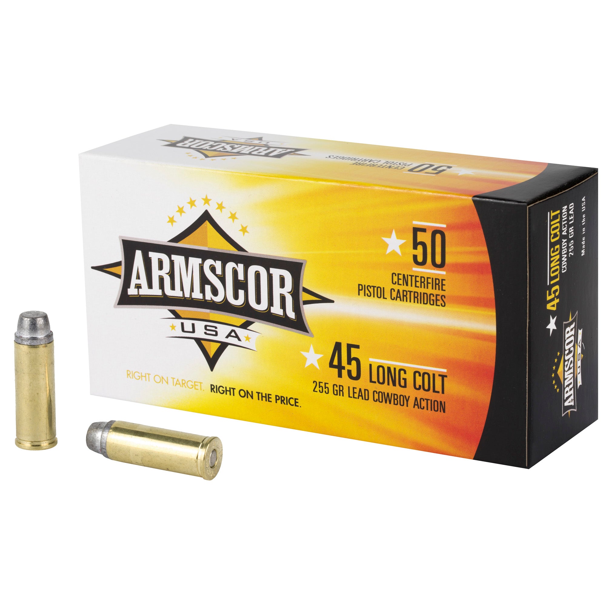 Armscor .45 Long Colt Competition Lead 225 Grain 50/Box