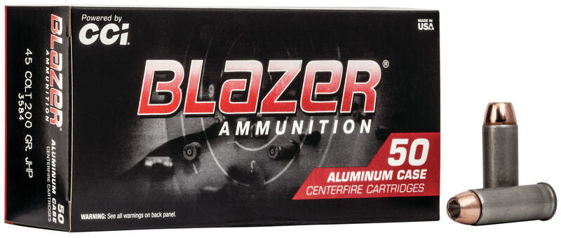 Blazer .45 Long Colt Aluminum Jacketed Hollow Point 200 Grain 50/Box