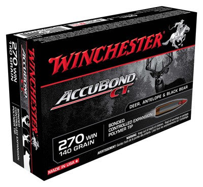 Winchester .270 Winchester Expedition Big Game AccuBond CT Polymer Tip 140 Grain 20/Box
