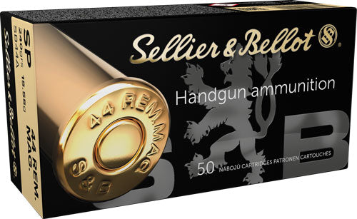 Sellier and Bellot .44 Magnum Handgun Soft Point 240 Grain 50/Box