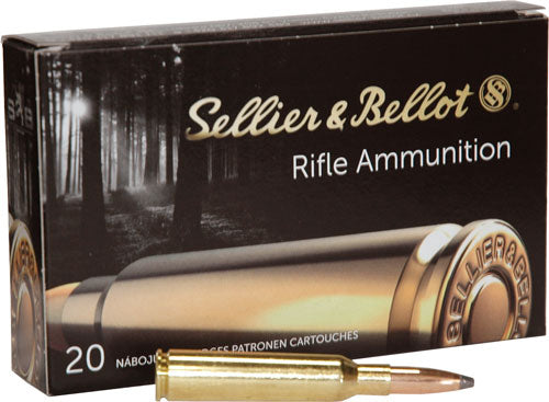 Sellier and Bellot 6.5x55mm Swedish Rifle Soft Point 140 Grain 20/Box