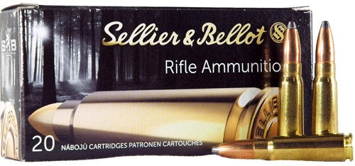 Sellier and Bellot 7.62x39mm Rifle Soft Point 124 Grain 20/Box