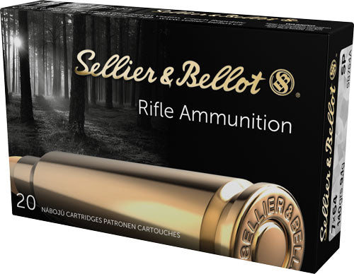 Sellier and Bellot 7x64mm Brenneke Rifle Soft Point 140 Grain 20/Box