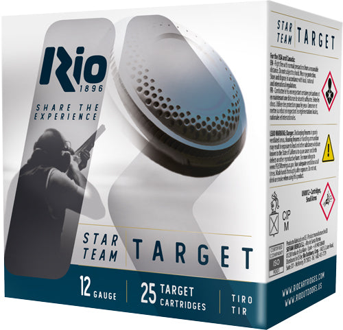 RIO STAR TEAM 12GA 2.75" 1OZ #7.5 1250FPS 250RD CASE