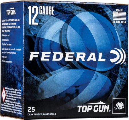 Federal 12 Gauge Top Gun #8 1 oz 2.75 in 25/Box [Item 7130]