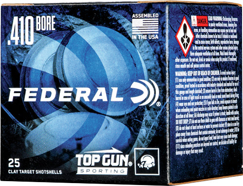 Federal .410 Bore Top Gun Sporting #8 1/2 oz 2.5 in 250/Box
