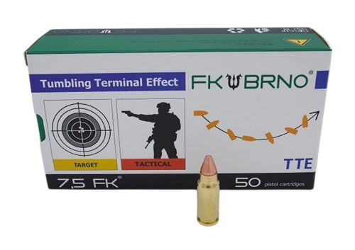 TMT FK BRNO 7.5 FK AMMO 95GR SPOON TIP 50RD 12BX CASE