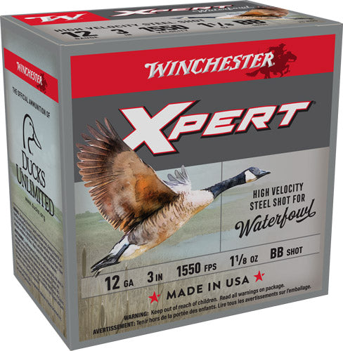 Winchester 12 Gauge XPERT STEEL HIgh Velocity BB 1-1/8 oz 3 in 25/Box