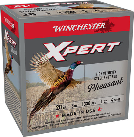 Winchester 20 Gauge Xpert Pheasant High Velocity #4 1 oz 3 in 25/Box