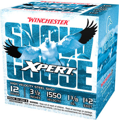 Winchester 12 Gauge Xpert DUPLEX Snow Goose High Velocity #1 / 2 1-3/8 oz 3.5 in 25/Box