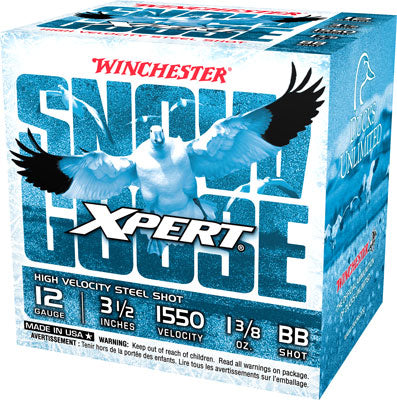 Winchester 12 Gauge Xpert Snow Goose High Velocity BB 1-3/8 oz 3.5 in 25/Box