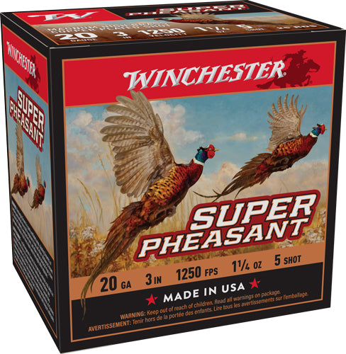 Winchester 20 Gauge Super Pheasant Magnum #5 1-1/4 oz 3 in 25/Box