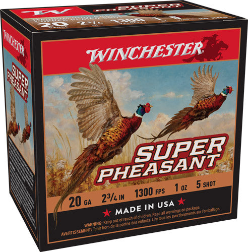 Winchester 20 Gauge Super Pheasant Magnum #5 1 oz 2.75 in 25/Box