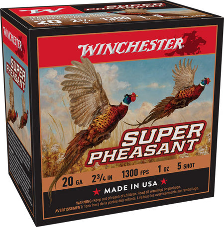 Winchester 20 Gauge Super Pheasant Magnum #5 1 oz 2.75 in 25/Box