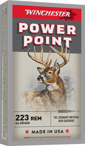 Winchester .223 Remington Super X Jacketed Soft Point 55 Grain 20/Box