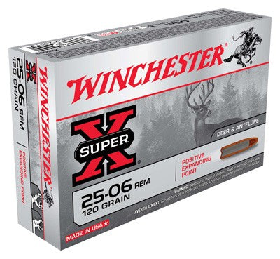 Winchester .25-06 Remington Super-X Positive Expanding Point 120 Grain 20/Box