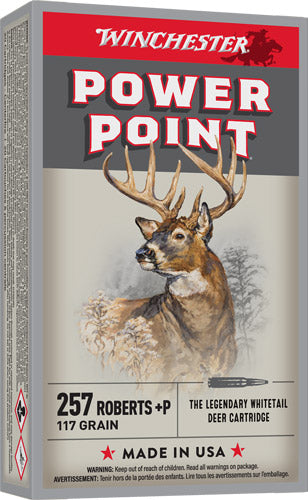 Winchester .257 Roberts Super X Power-Point 117 Grain 20/Box