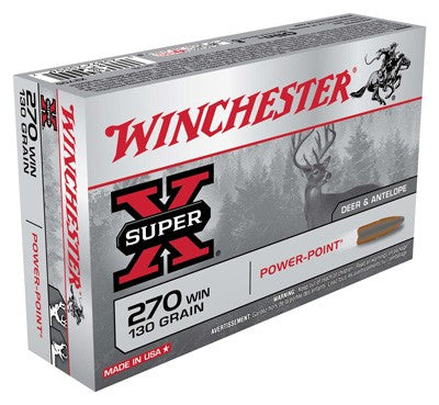 Winchester .270 Winchester Super-X Power-Point 130 Grain 20/Box