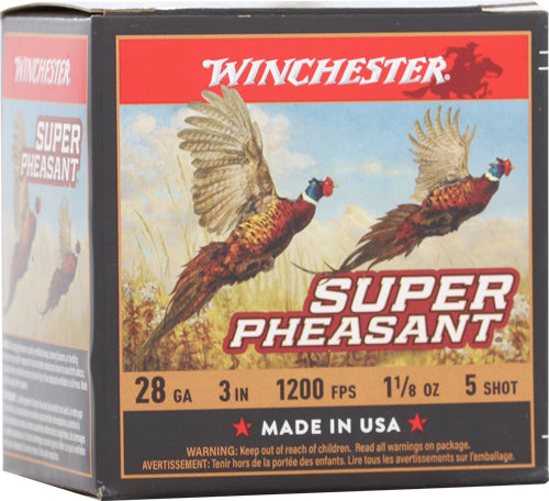 Winchester 28 Gauge Super Pheasant #5 1-1/8 oz 3 in 25/Box