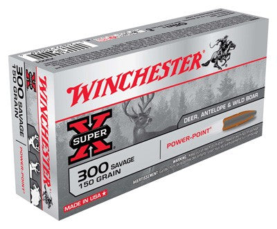 Winchester .300 Savage Super X Power-Point 150 Grain 20/Box