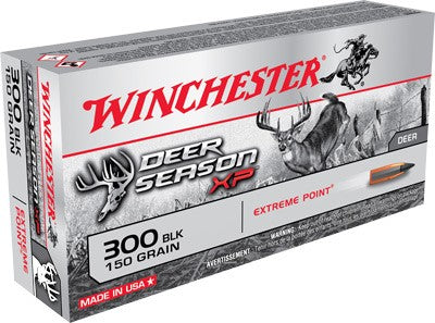 Winchester .300 AAC Blackout Deer Season XP Extreme Point Polymer Tip 150 Grain 20/Box